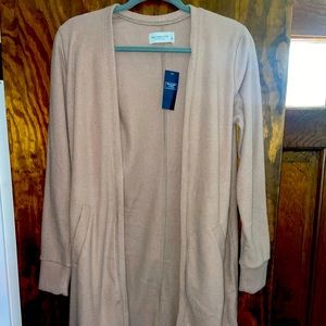 Brand New Abercrombie Long Cardigan